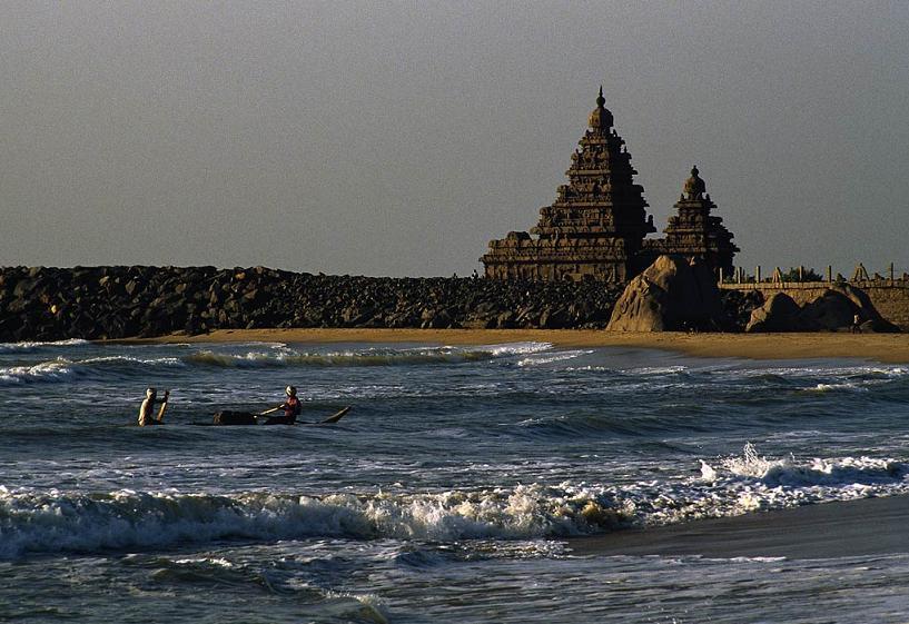 The Shore Temple by the Mahabalipuram beach | Wedifys Weddings