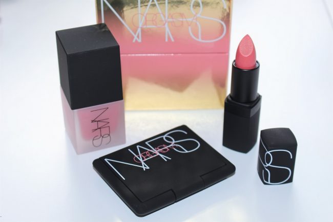 NARS liquid and powder blushes in the shade Orgasm | Wedifys