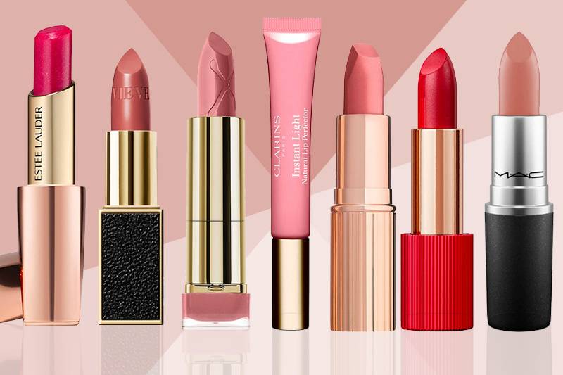 different lip colors ranging from nudes to browns to reds for brides | Wedifys