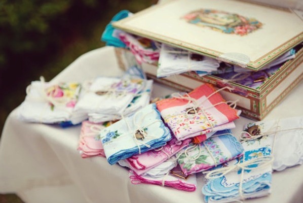 colorful handkerchiefs for wedding invites | Wedifys