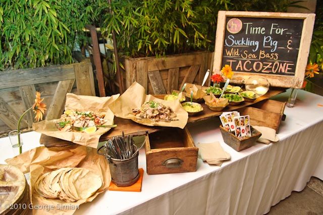 make your own food station at a wedding | Wedifys