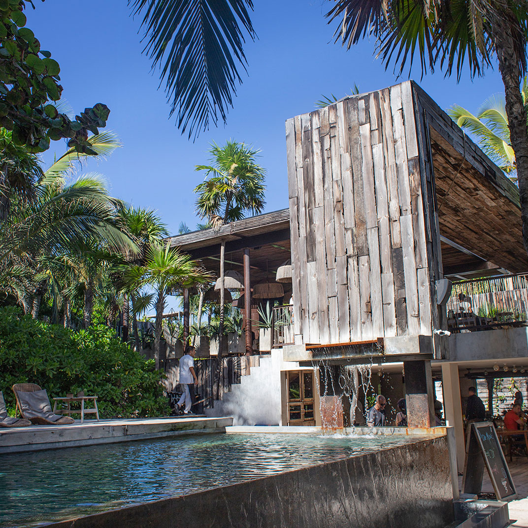 beautiful inside view of the Be Tulum Hotel in Mexico | Wedifys