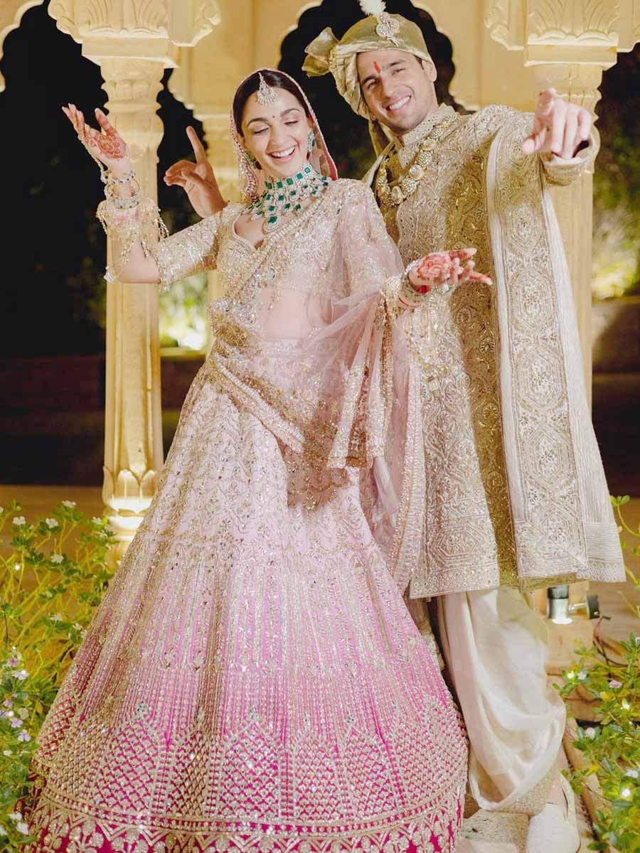 Siddharth Malhotra and Kiara Advani at their wedding | Wedifys