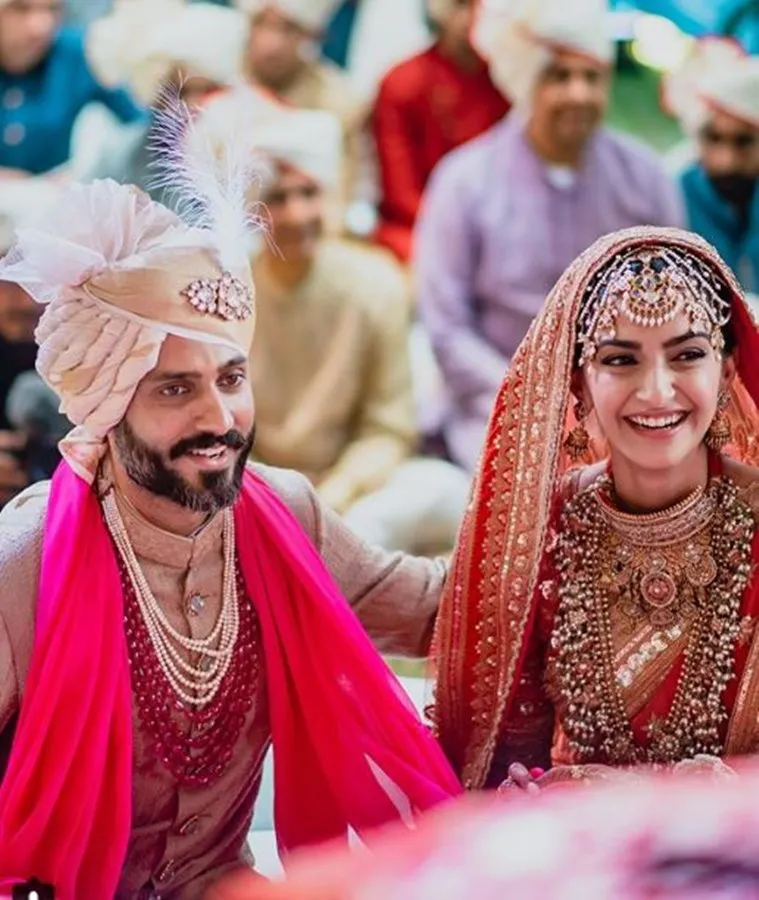 Anand Ahuja and Sonam Kapoor on their wedding | Wedifys