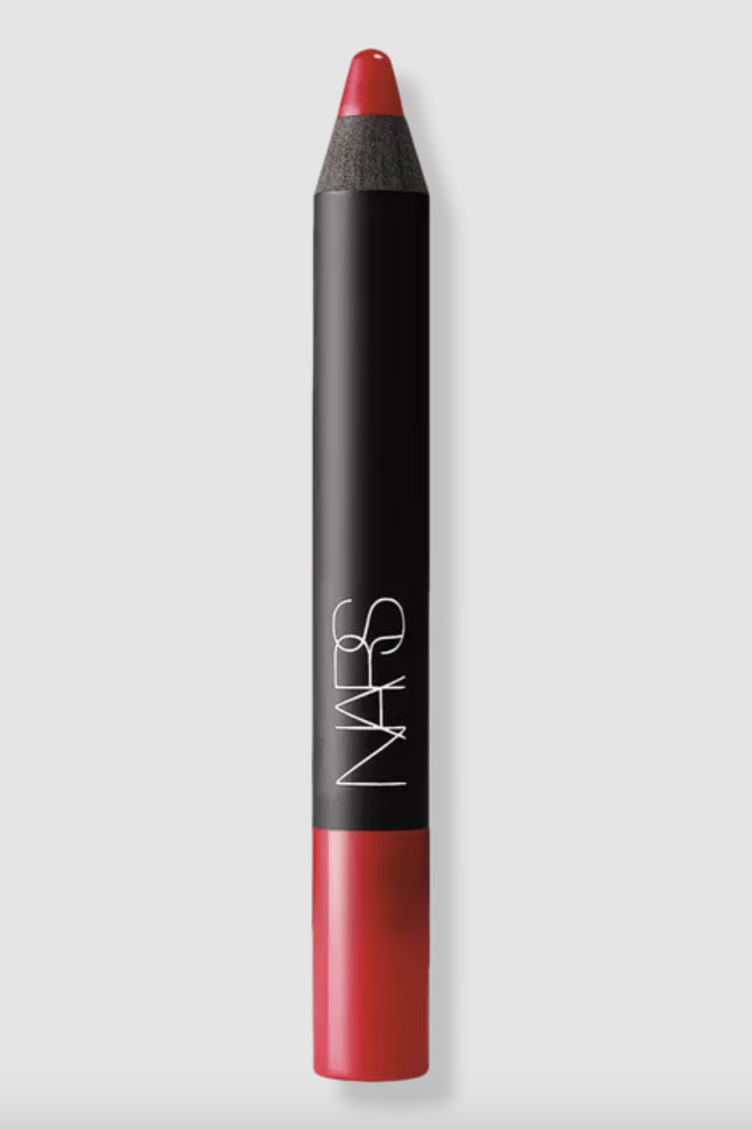 NARS red lip color in the shade “Dragon Girl | Wedifys