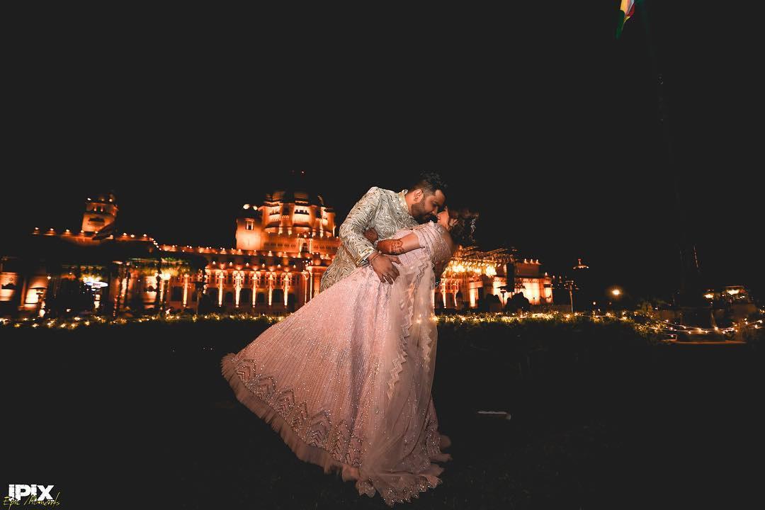 Mansi and Ankur at their wedding at Umaid Bhawan Palace | Wedifys