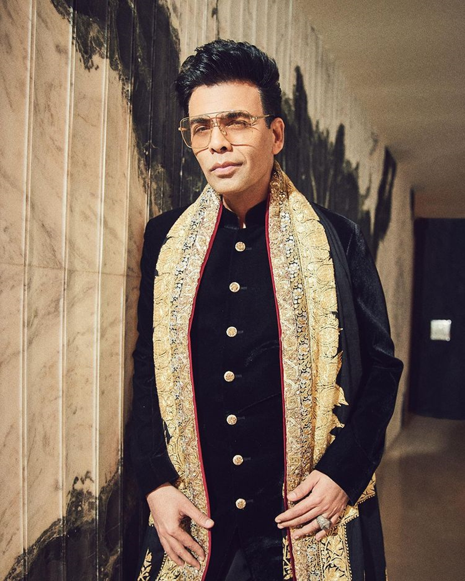 Karan Johar's Suave Ensemble | Wedifys