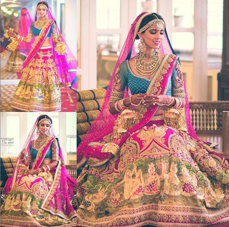 Nishka Lulla’s wedding outfit flaunting the gardens of Vrindavan | Wedifys