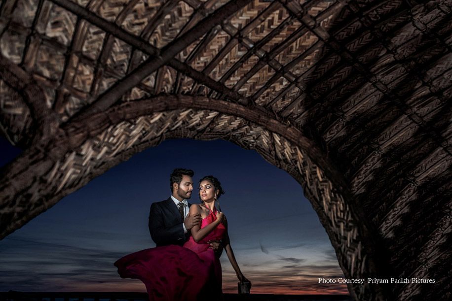 Armaan and Aditi on their pre-wedding photoshoot | Wedifys