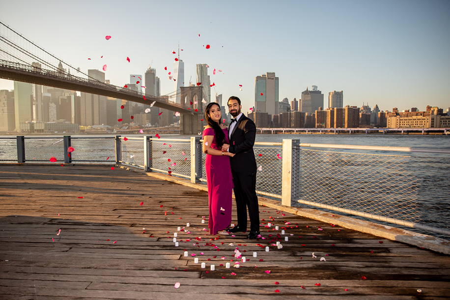 Rupinder and Shaweta in their photoshoot | Wedifys