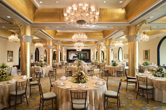banquet hall of Taj Land’s End | Wedifys