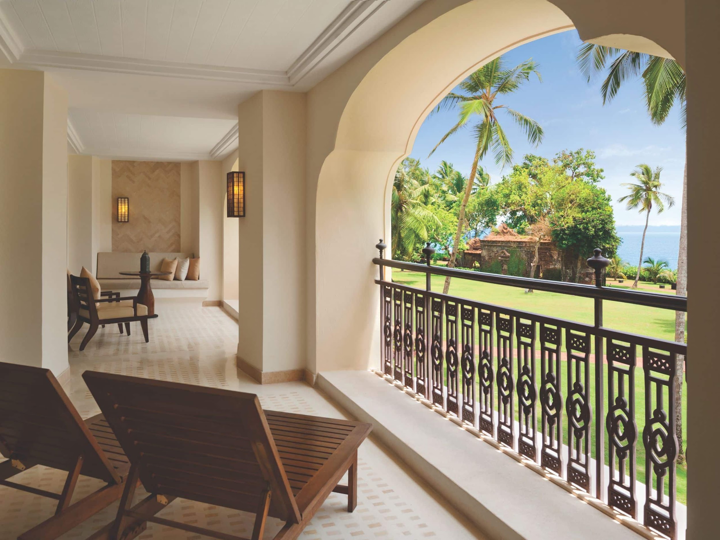 balcony of Grand Hyatt, Goa | Wedifys