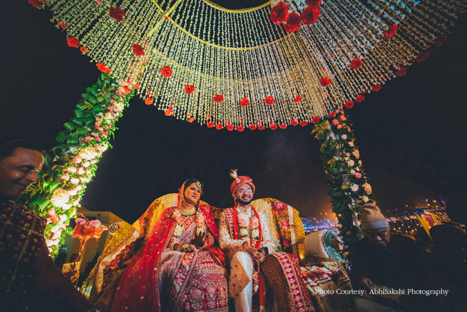 Sweta and Vibhu in their wedding | Wedifys