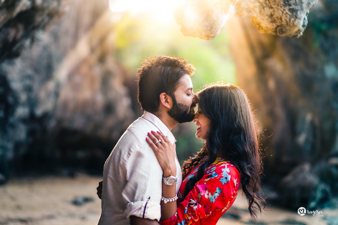 Nandini and Ajay in their pre-wedding photoshoot | Wedifys