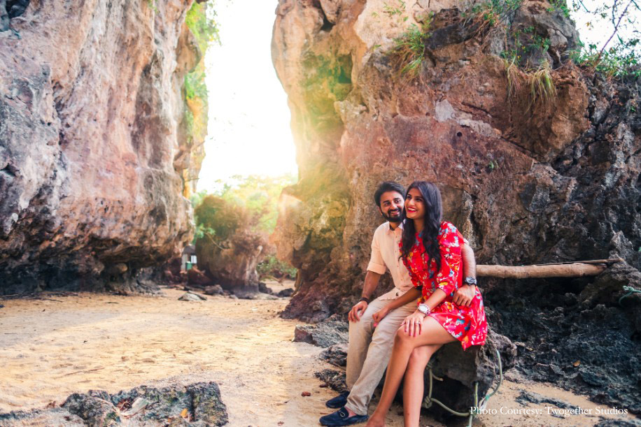 Nandini and Ajay in their pre-wedding photoshoot | Wedifys