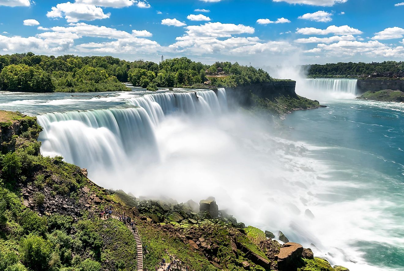 scenic view of the Niagara Falls in Ontario, Canada | Wedifys