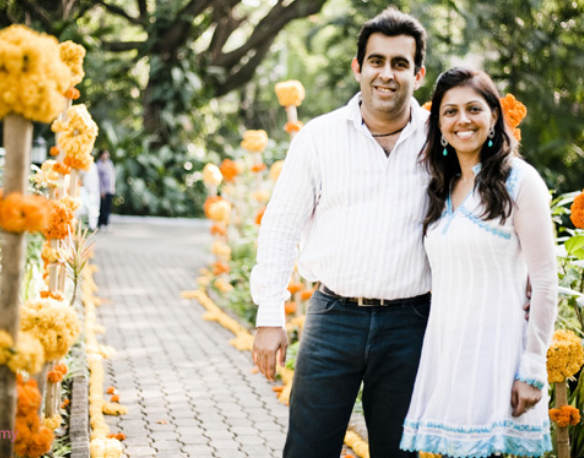 Sameer and Madhuri in a photoshoot | Wedifys