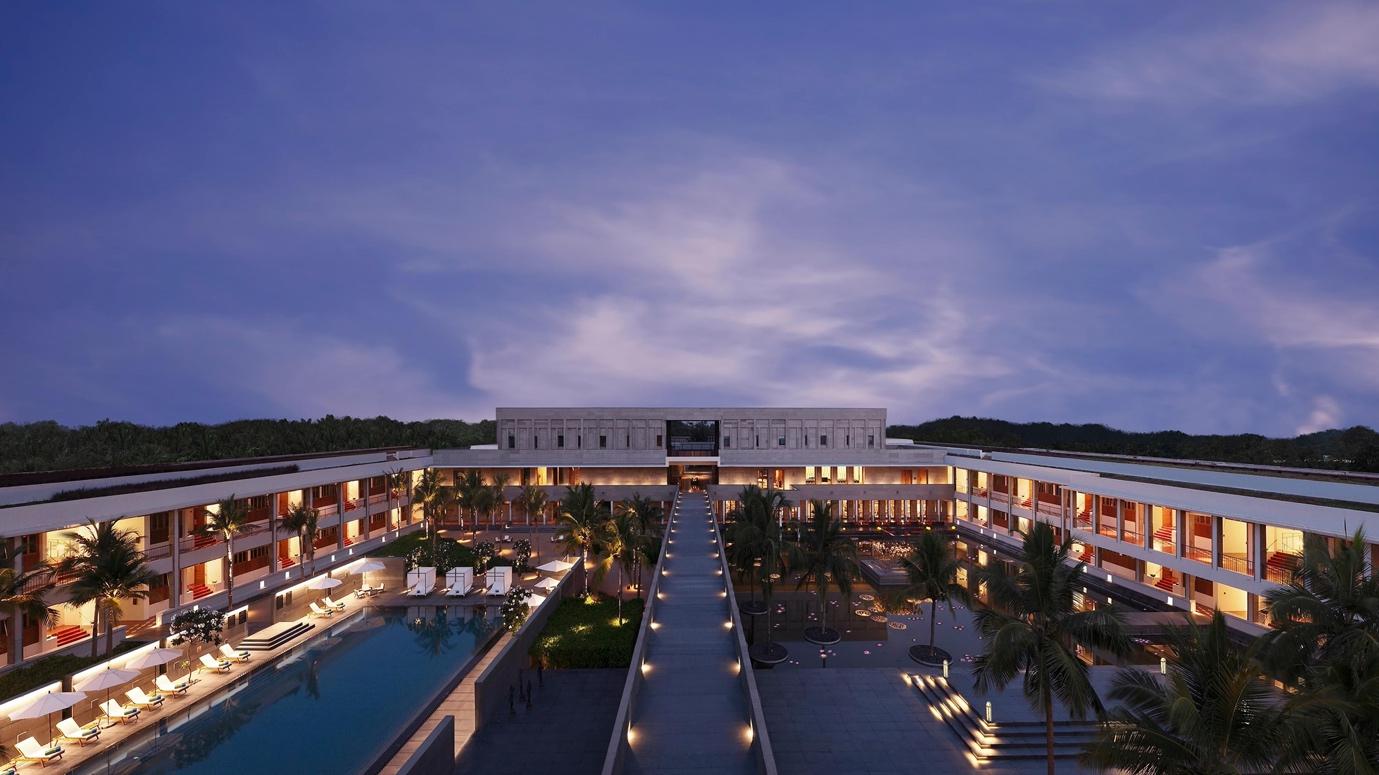 outside view of the Chennai Mahabalipuram Resort | Wedifys