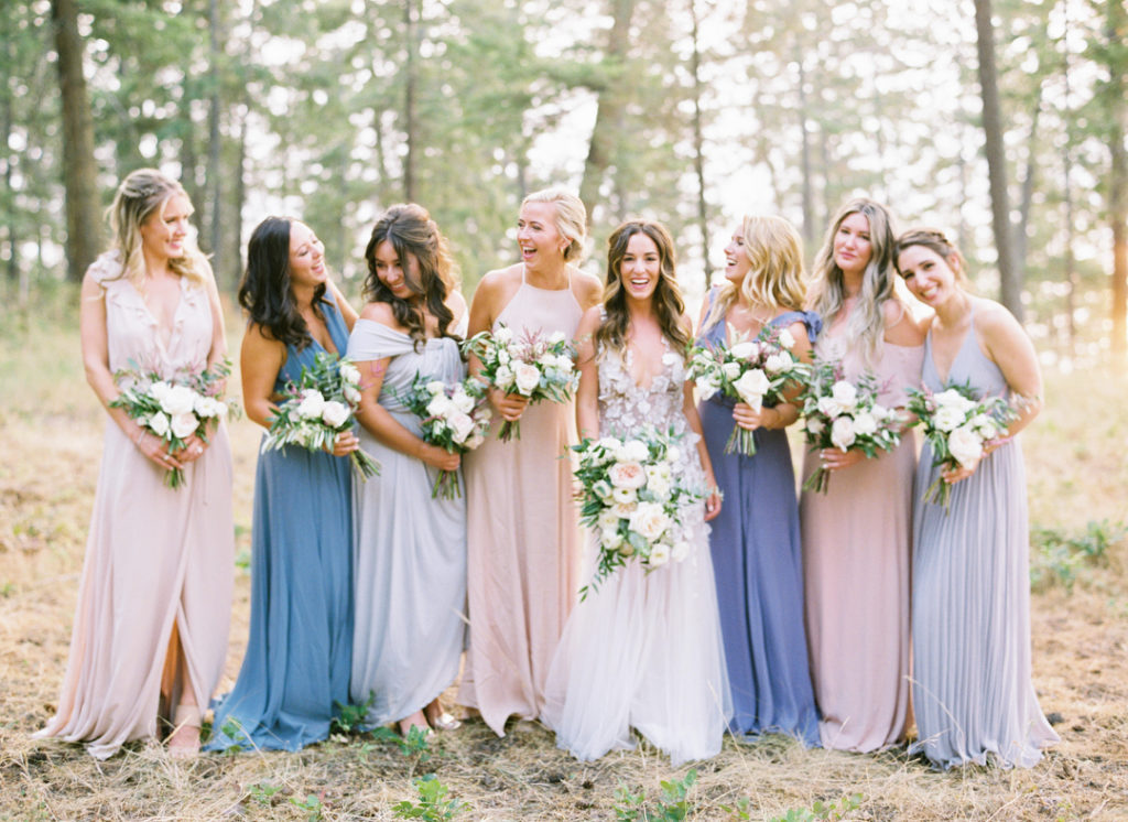 Mix n Match style dresses for bridesmaids | Wedifys