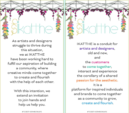 introductory note from Ikhatte by Heena Patel | Wedifys