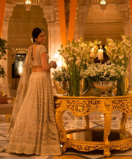 Shaana in her beautiful wedding saree | Wedifys