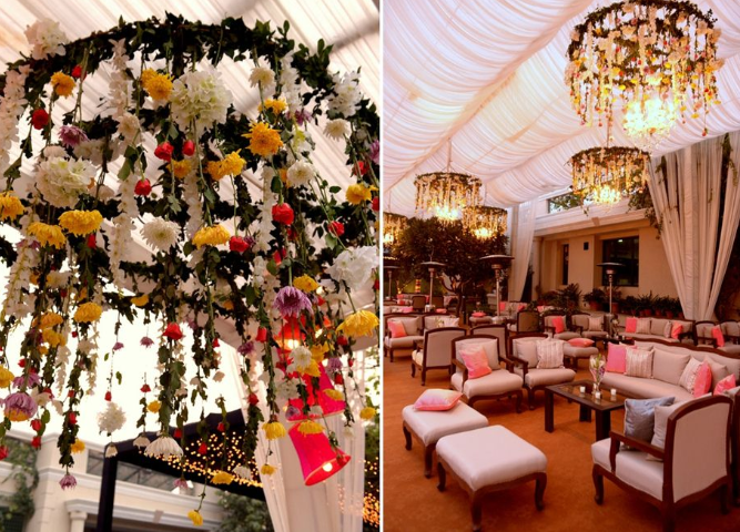 decor for Mehndi Sundowner | Wedifys