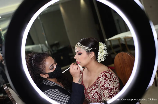 Shristi getting ready for her wedding | Wedifys