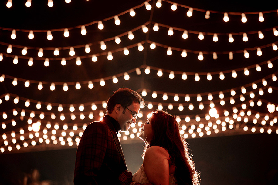 Pankti and Ronak in their wedding photoshoot at treat resort silvassa, Daman | Wedifys