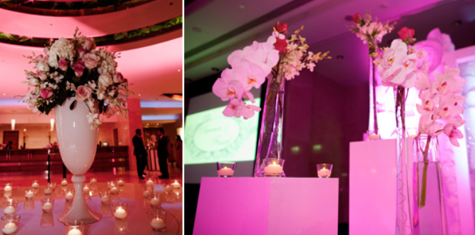 floral décor for the Nikaah in the Safina Ballroom of the Jumeirah Beach Hotel in Dubai | Wedifys