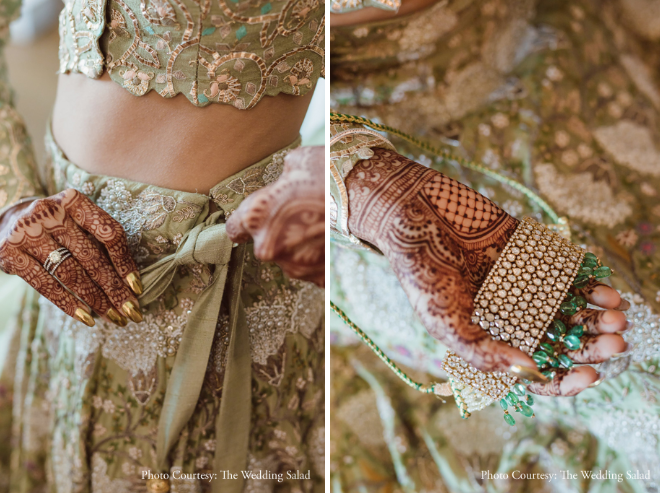 bride’s dress and jewelry for the engagement | Wedifys