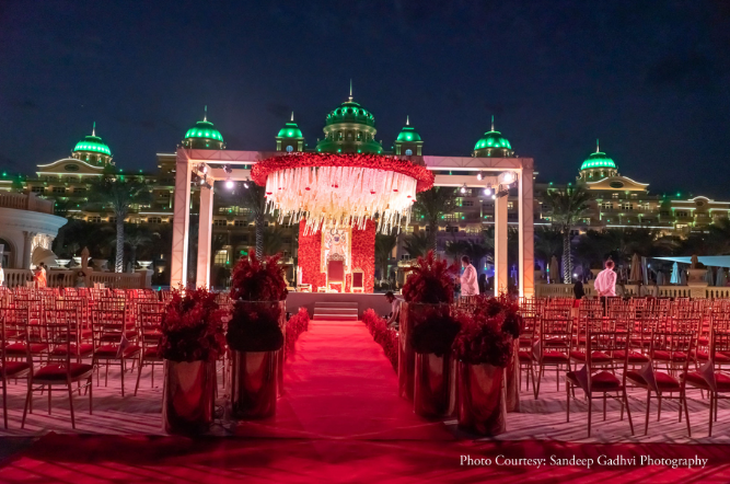 Wedding décor at Atlantis, The Palm in Dubai | Wedifys