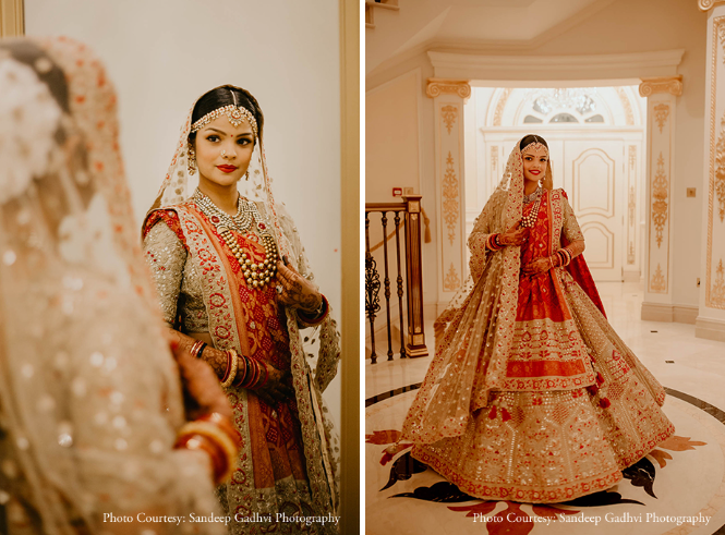 Aneri in her beautiful wedding dress | Wedifys