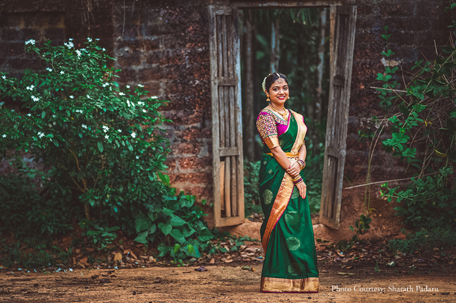 Harini in her beautiful wedding dress | Wedifys