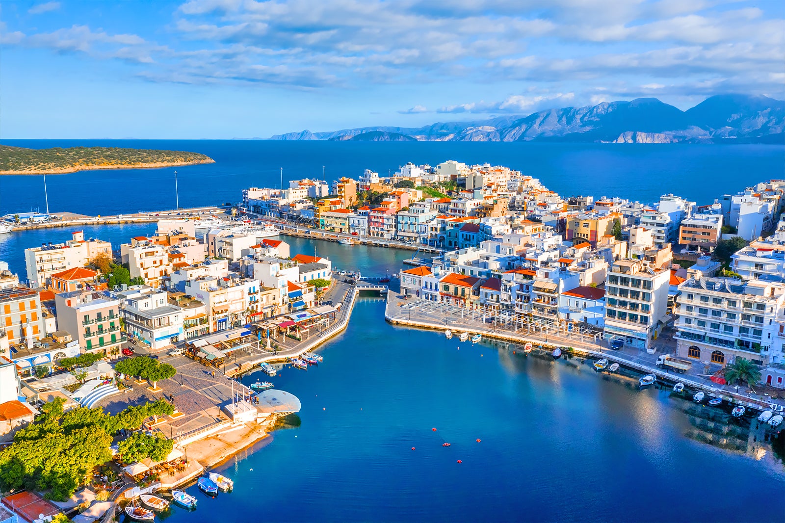 aerial view of the Crete Island in Greece | Wedifys