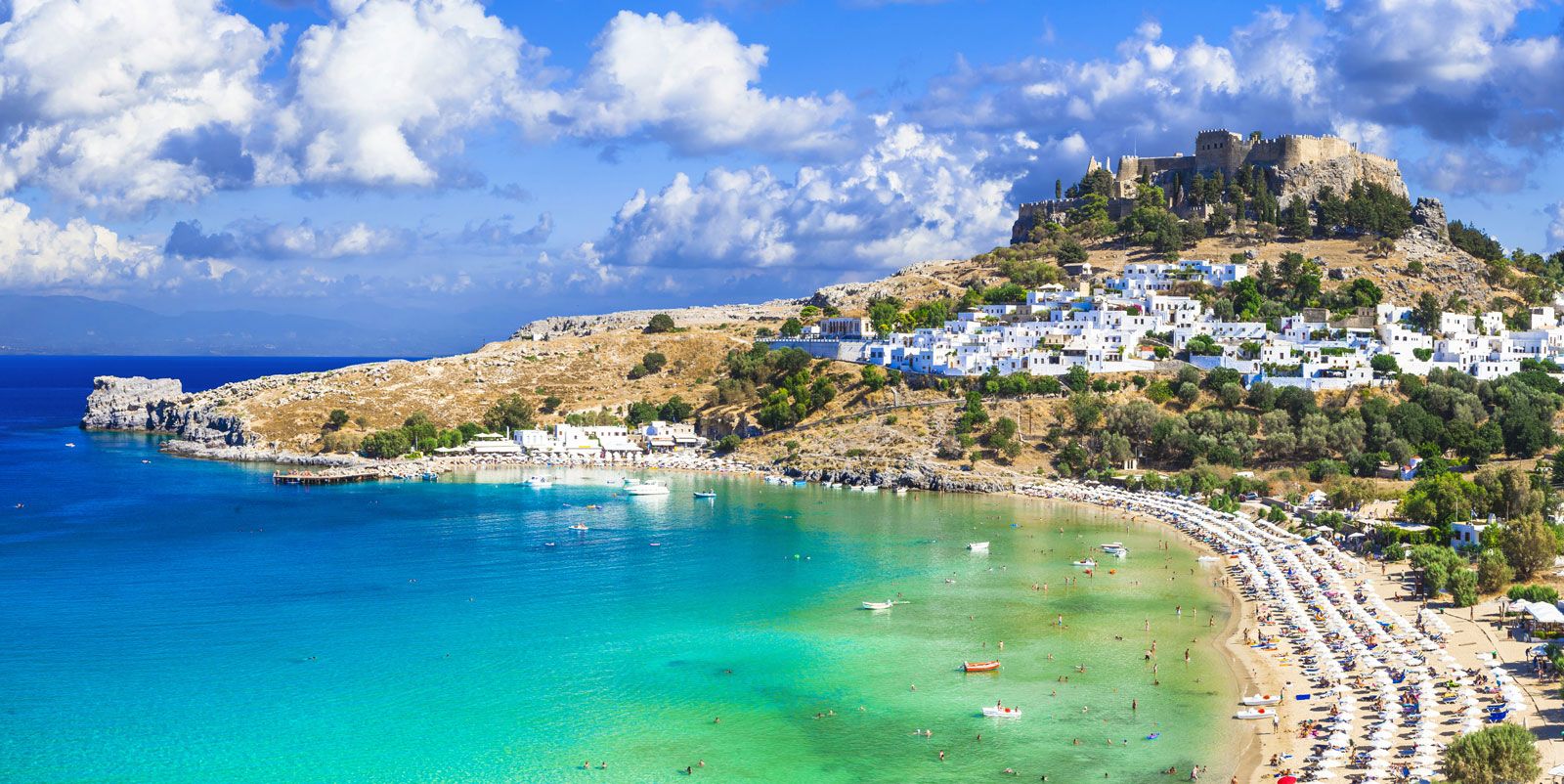 a view of Rhodes Island in Greece | Wedifys