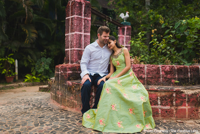 Anjali and Kyle in their pre-wedding shoot in Goa | Wedifys