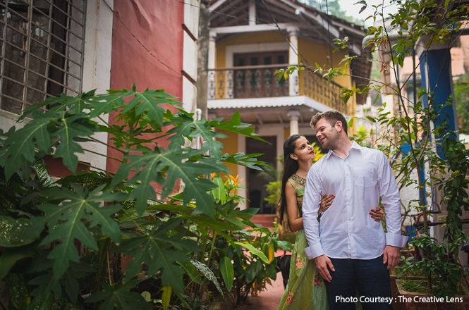 Anjali and Kyle in their pre-wedding shoot in Goa | Wedifys