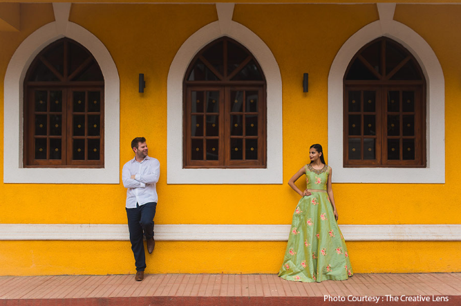 Anjali and Kyle in their pre-wedding shoot in Goa | Wedifys