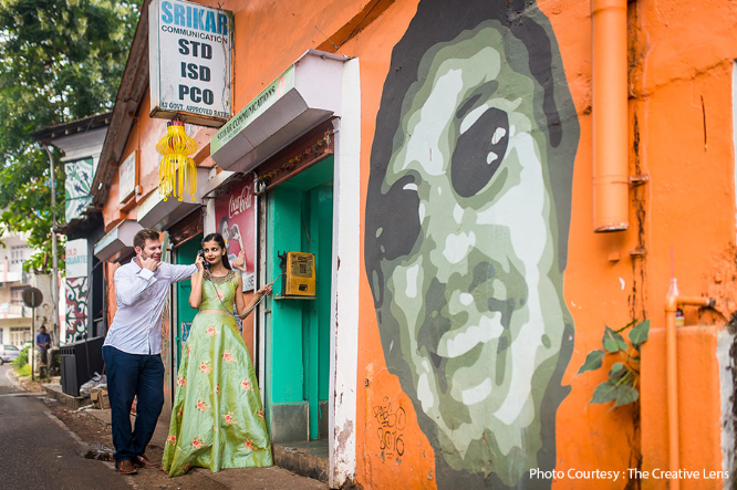 Anjali and Kyle in their pre-wedding shoot in Goa | Wedifys