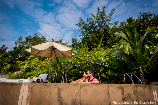 Anjali and Kyle in their pre-wedding shoot in Goa | Wedifys