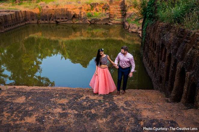 Anjali and Kyle in their pre-wedding shoot in Goa | Wedifys