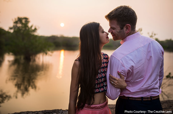 Anjali and Kyle in their pre-wedding shoot in Goa | Wedifys