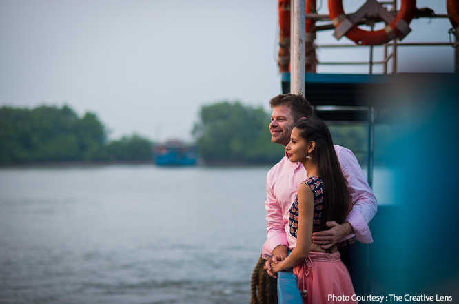 Anjali and Kyle in their pre-wedding shoot in Goa | Wedifys