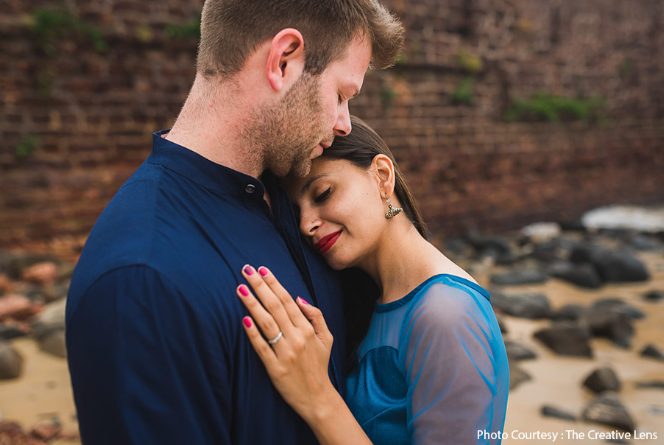 Anjali and Kyle in their pre-wedding shoot in Goa | Wedifys