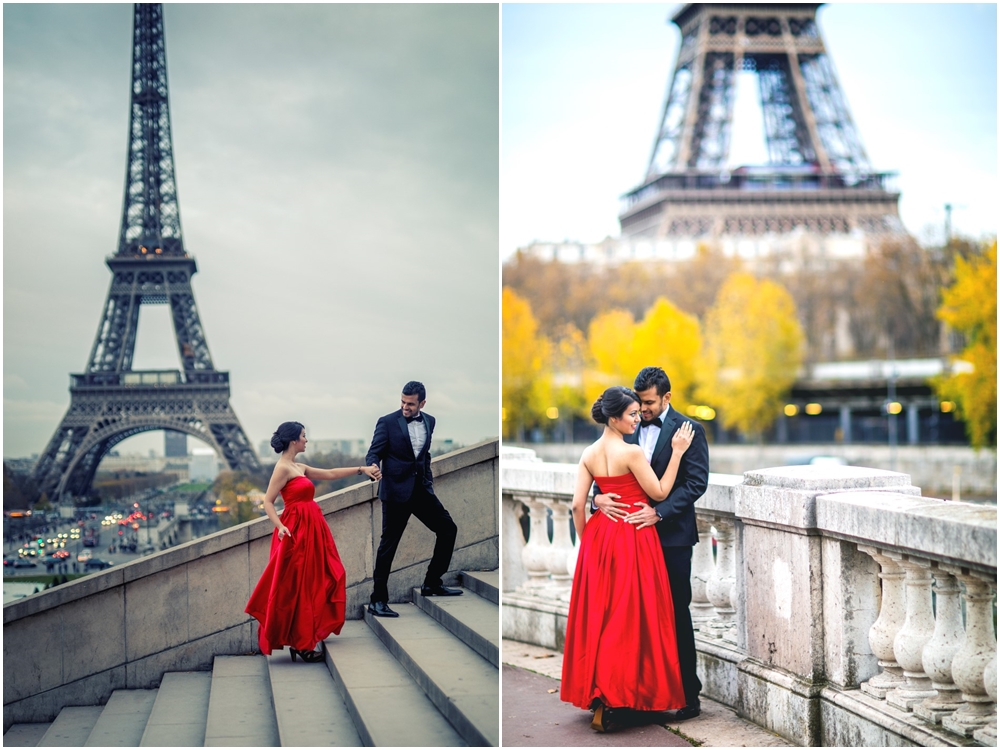 Ankita and Rohan in their pre-wedding shoot in Paris | Wedifys