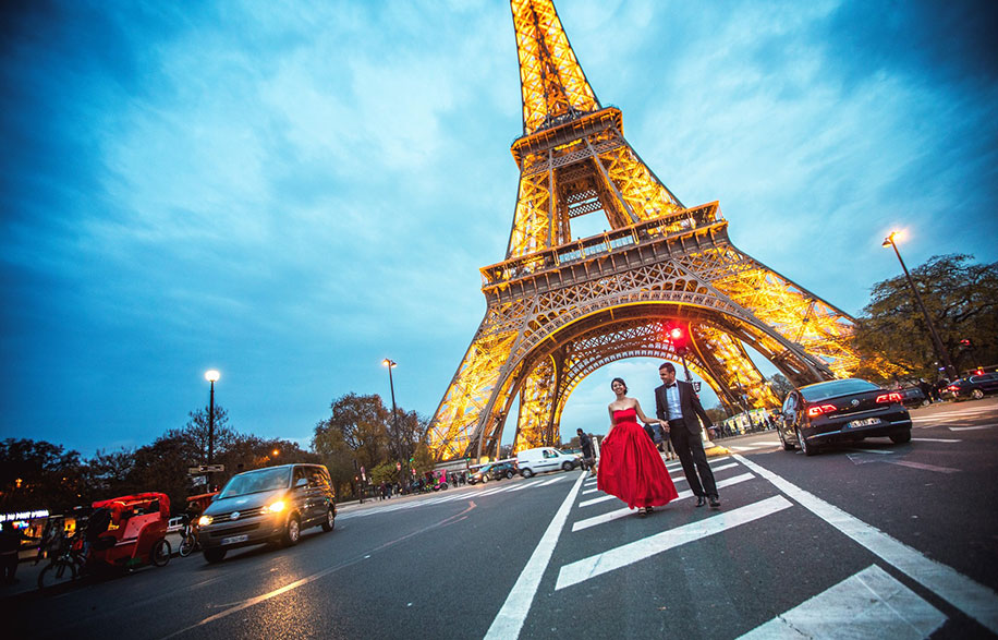 Ankita and Rohan in their pre-wedding shoot in Paris | Wedifys