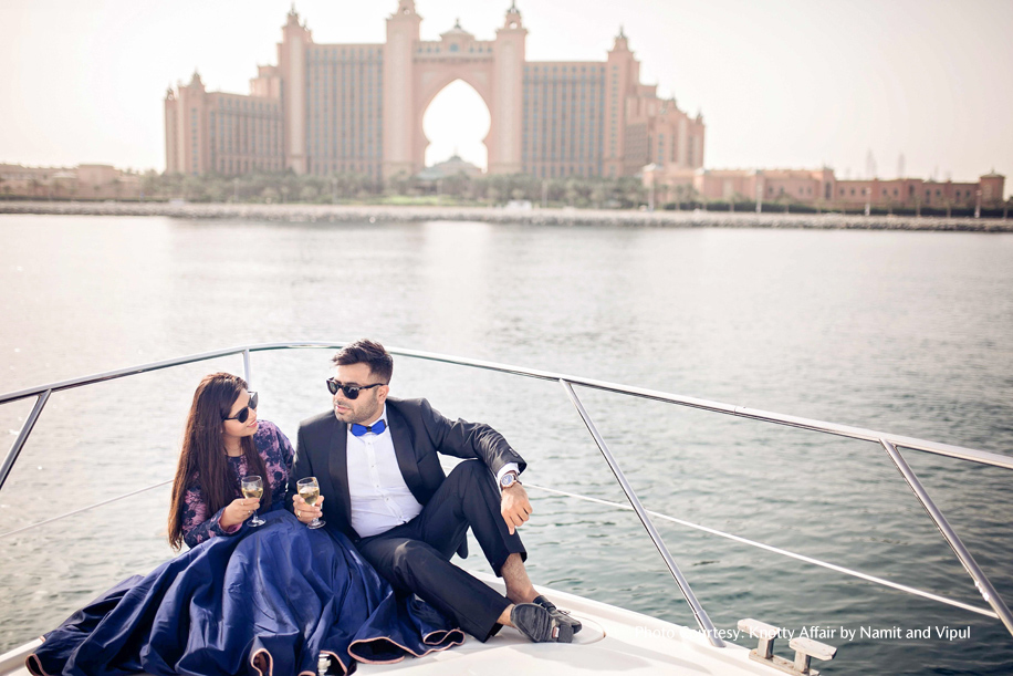 Ankit and Epshikha in their pre-wedding photoshoot in Dubai | Wedifys