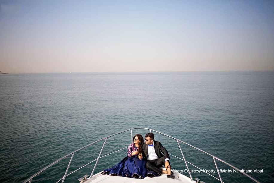 Ankit and Epshikha in their pre-wedding photoshoot in Dubai | Wedifys