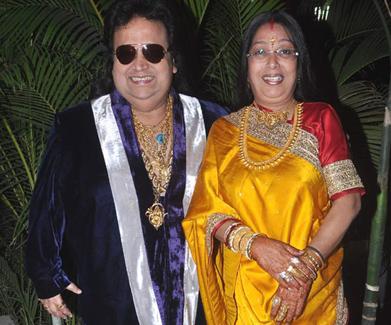 Bappi Lahiri and his Chitrani at the Sangeet | Wedifys