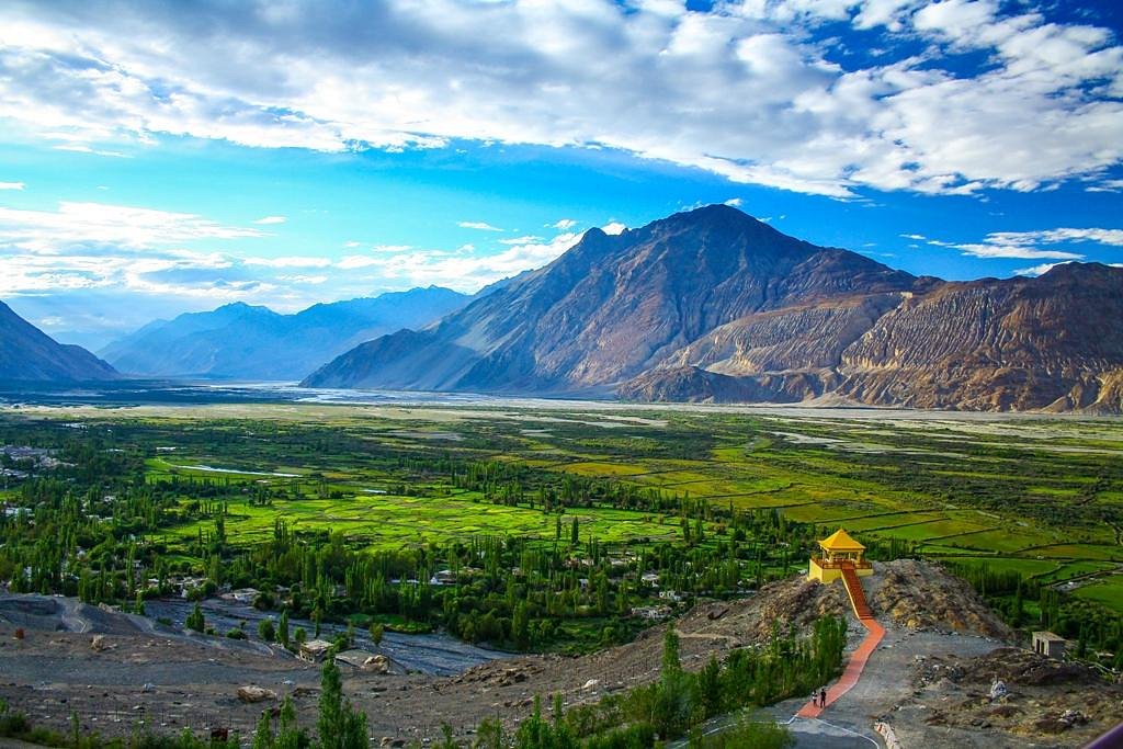 aerial view of Nubra Valley in Leh-Ladakh | Wedifys